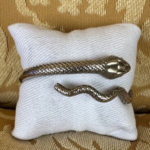 Sterling Silver Snake Reptile Bracelet